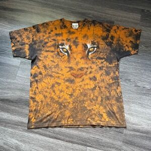 Vintage Walt Disney World Shirt Adult XL Tiger Animal Kingdom‎ AOP Mens DS